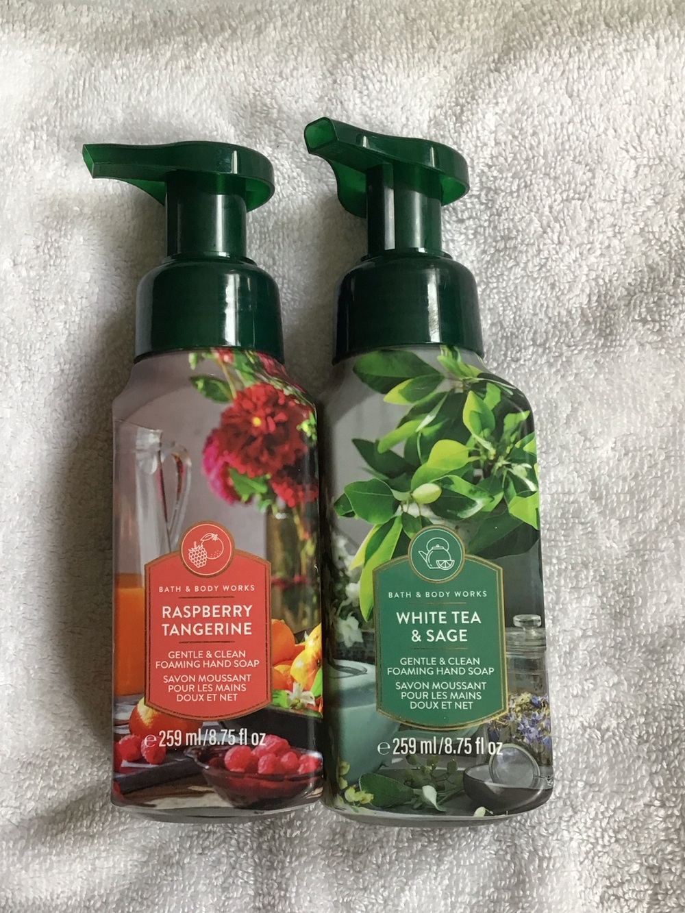Bundle of 2 Bath & Body Works foaming hand soap